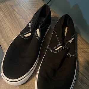 Vans Classic Black Slip-On Sneakers